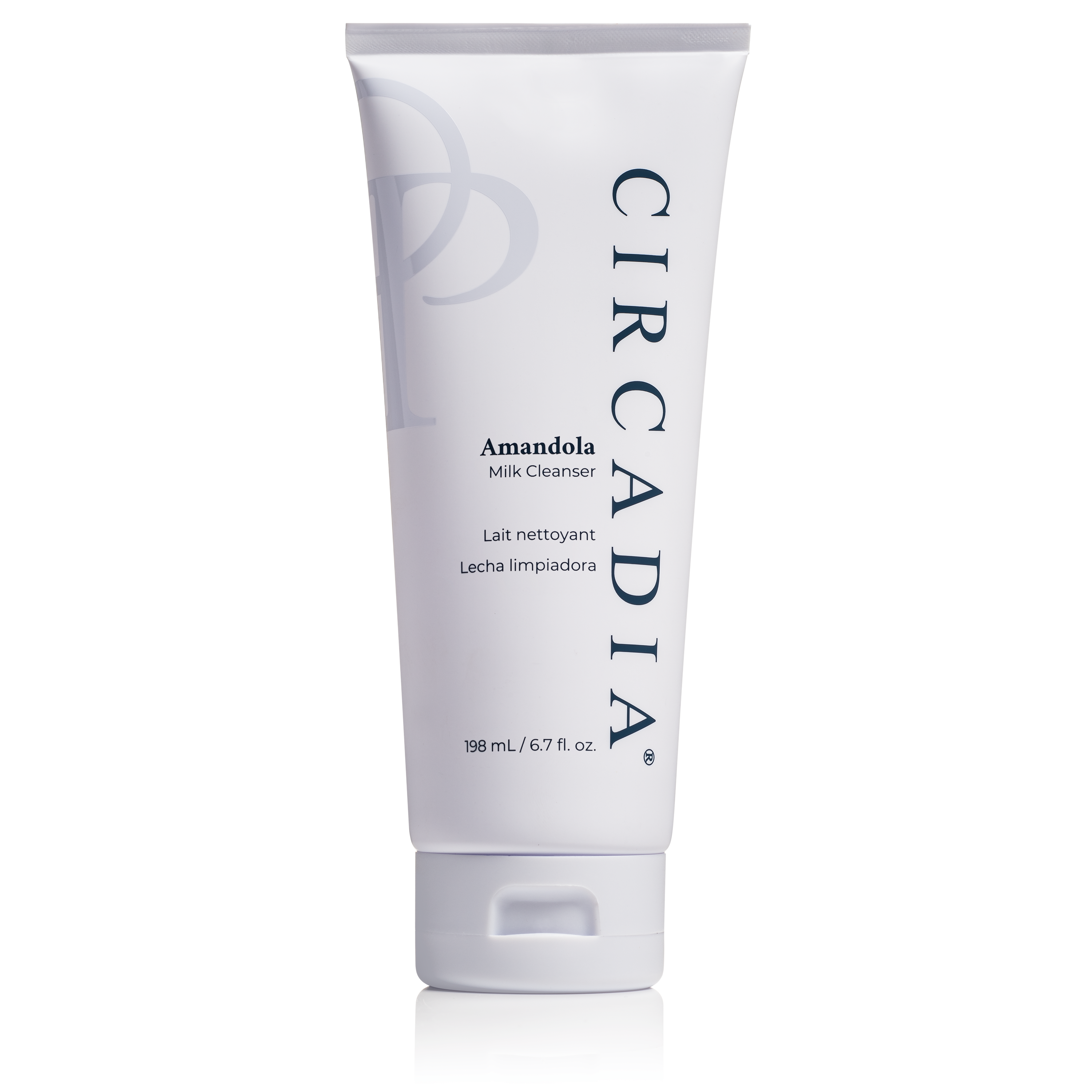 Circadia Amandola Milk Cleanser tube on a white background