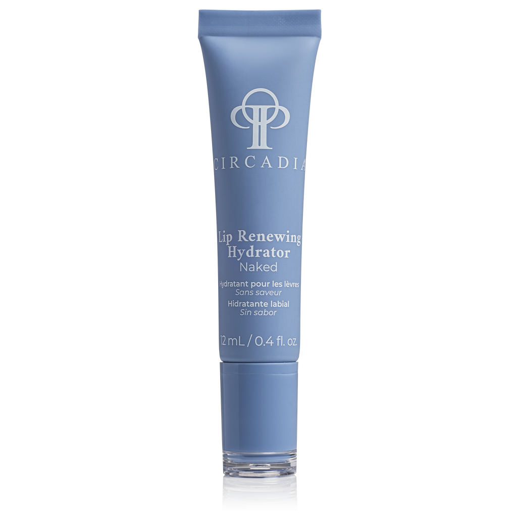 Circadia lip balm tube on a white background