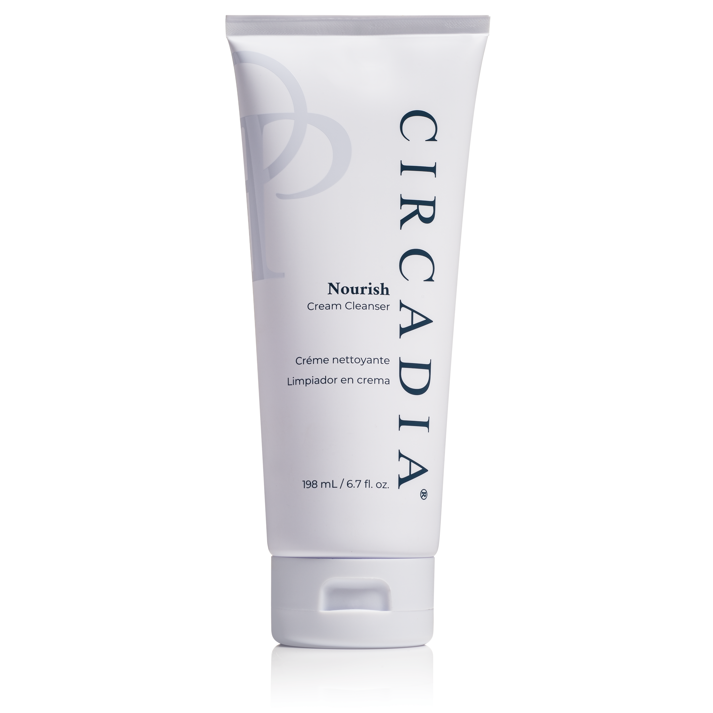 Circadia Nourish Cream Cleanser tube on a white background