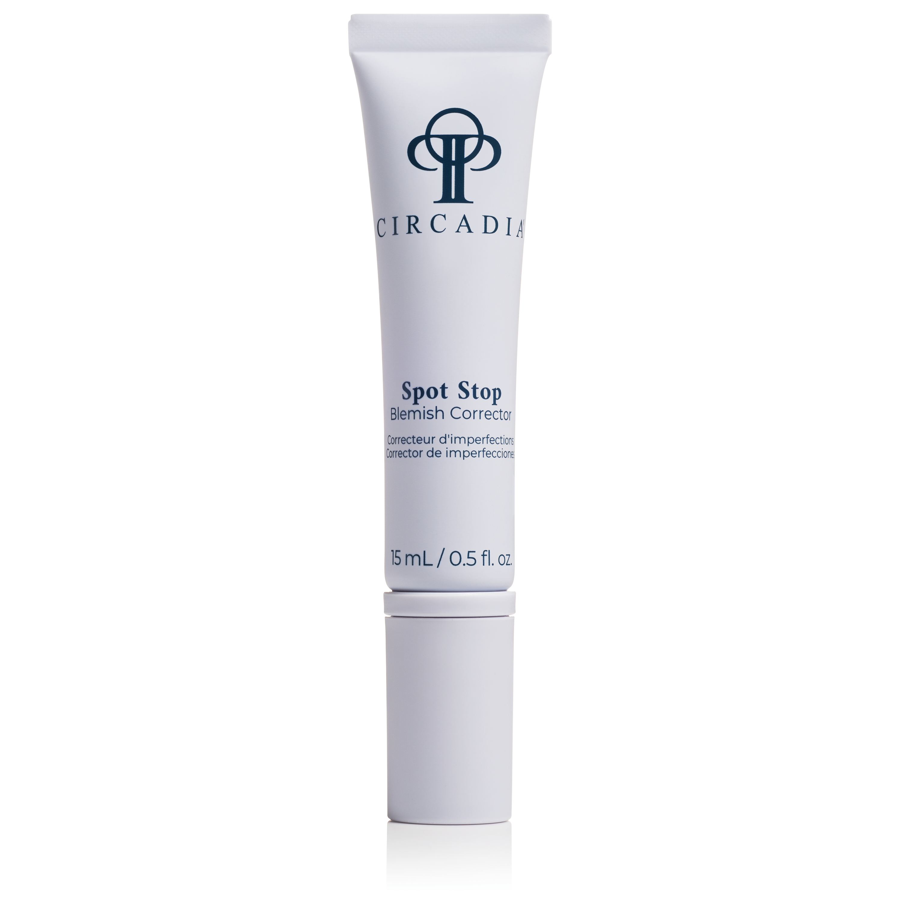 Circadia Spot Stop Blemish Corrector tube on a white background